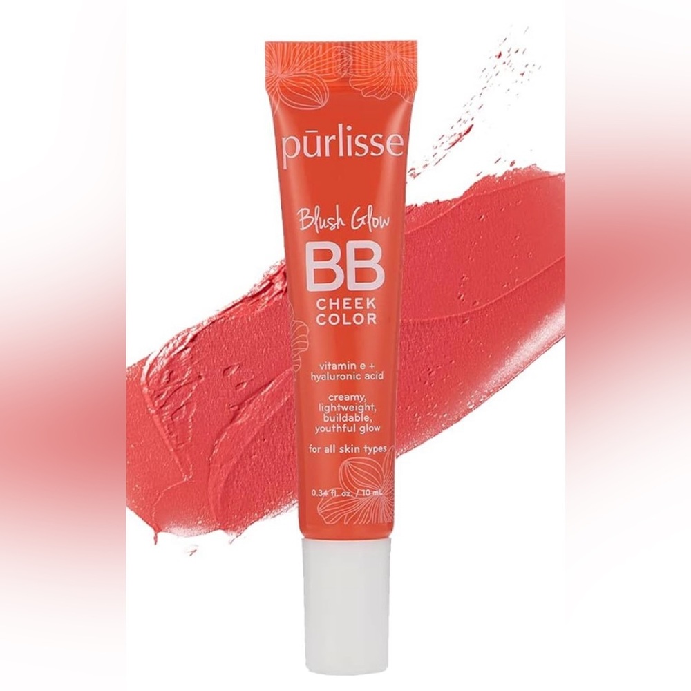 purlisse Blush Glow BB Cheek Color - Coral Pink